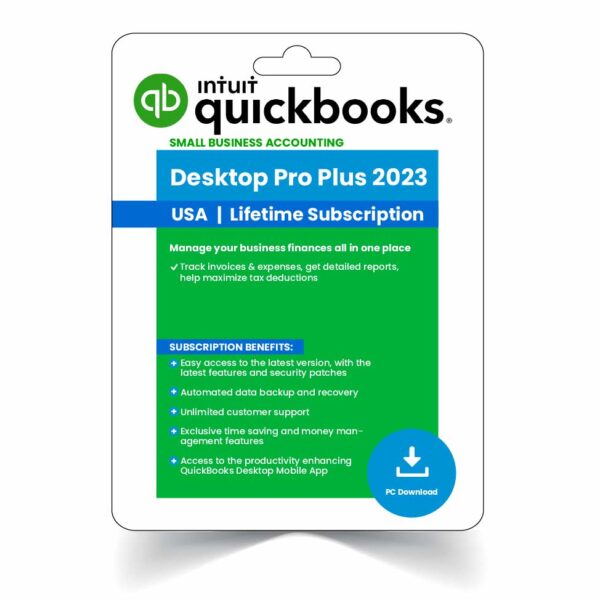 QuickBooks Desktop Pro Plus 2023 - Lifetime Activation